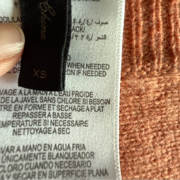 BCBG MaxAzria Kennedy Dolman Sleeve Hi-Lo Wool & Yak Blend Sweater - Picture 9 of 9